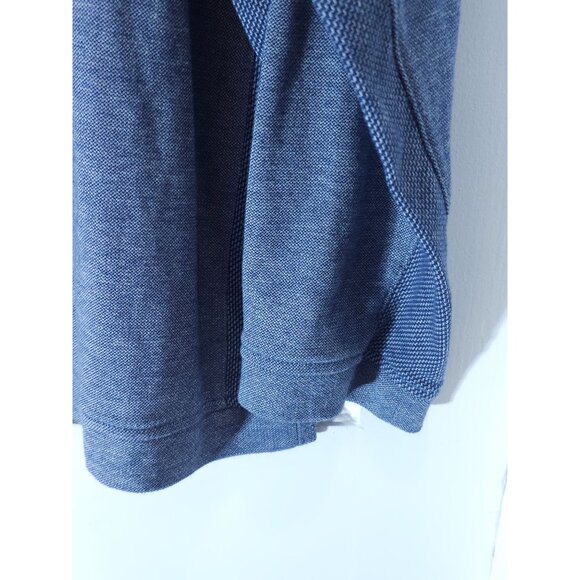 Johnston & Murphy Blue Quarter-Zip Pullover Sweater XXL Long Sleeve Mens Lightwe - Picture 6 of 11